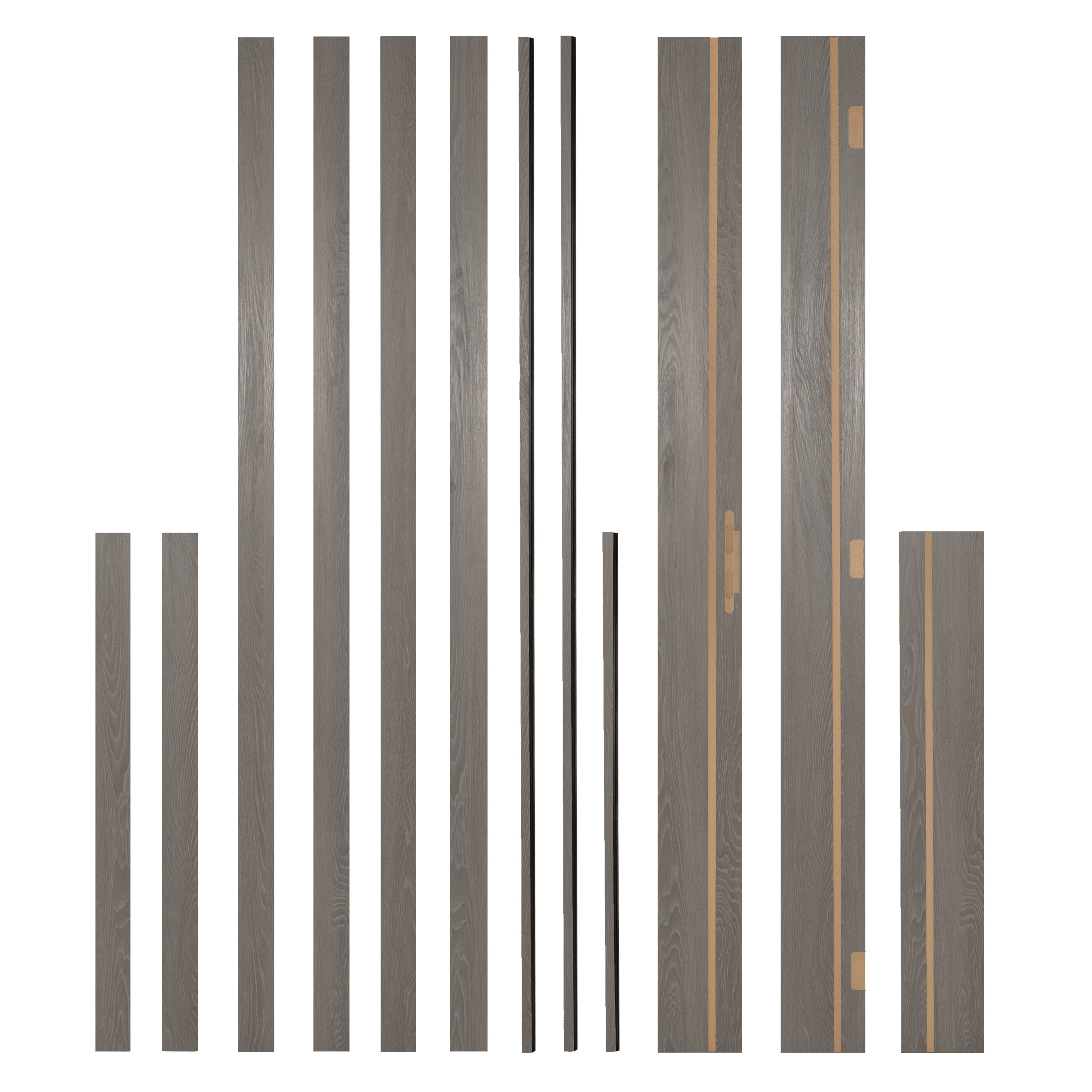 Deurset MDF Urban Grey Oak
