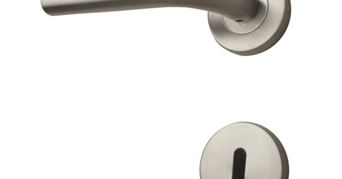 Stainless steel door handle H002 | Solid… | Solid Binnendeuren